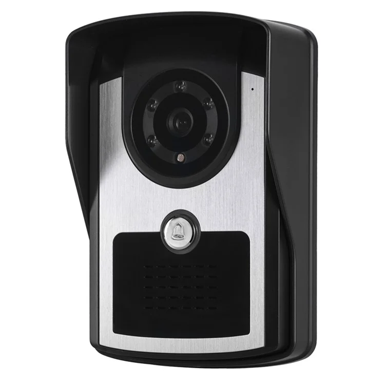 806FC13 1 Camera+3 Monitor EU Plug 7-inch Video Doorbell Intercom Doorphone