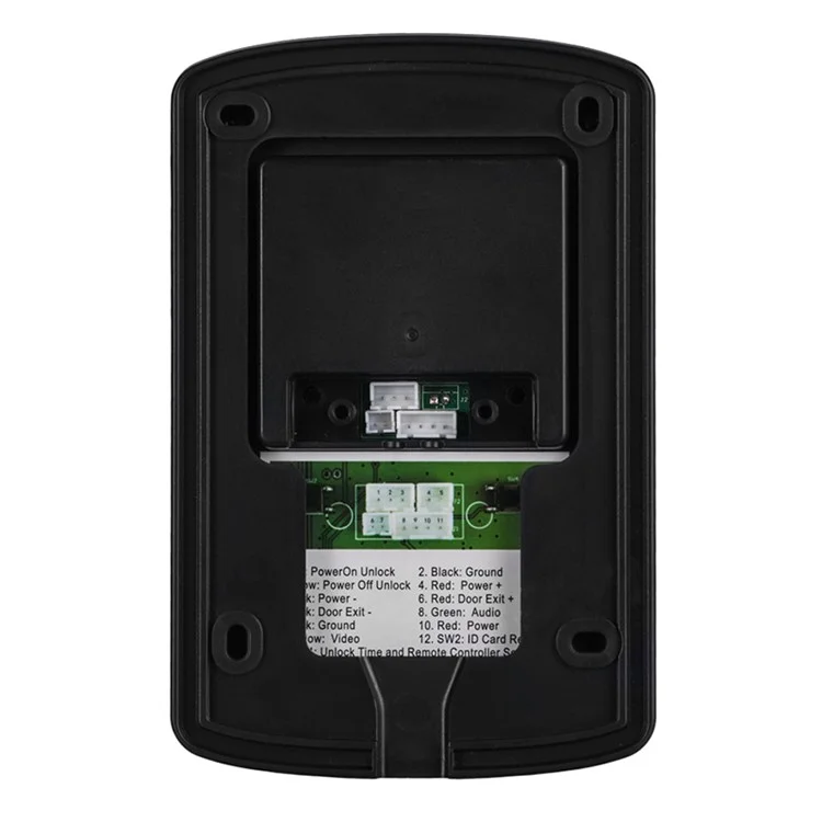 806FC13 1 Camera+3 Monitor EU Plug 7-inch Video Doorbell Intercom Doorphone