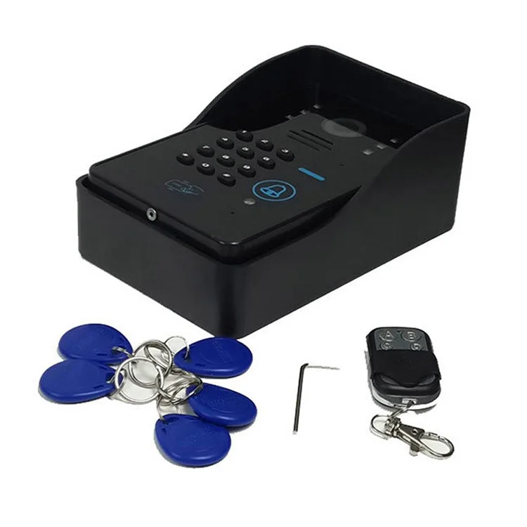 806MJIDS11 1 Camera+1 Monitor EU Plug 7-inch Home Intercom Video Doorbell