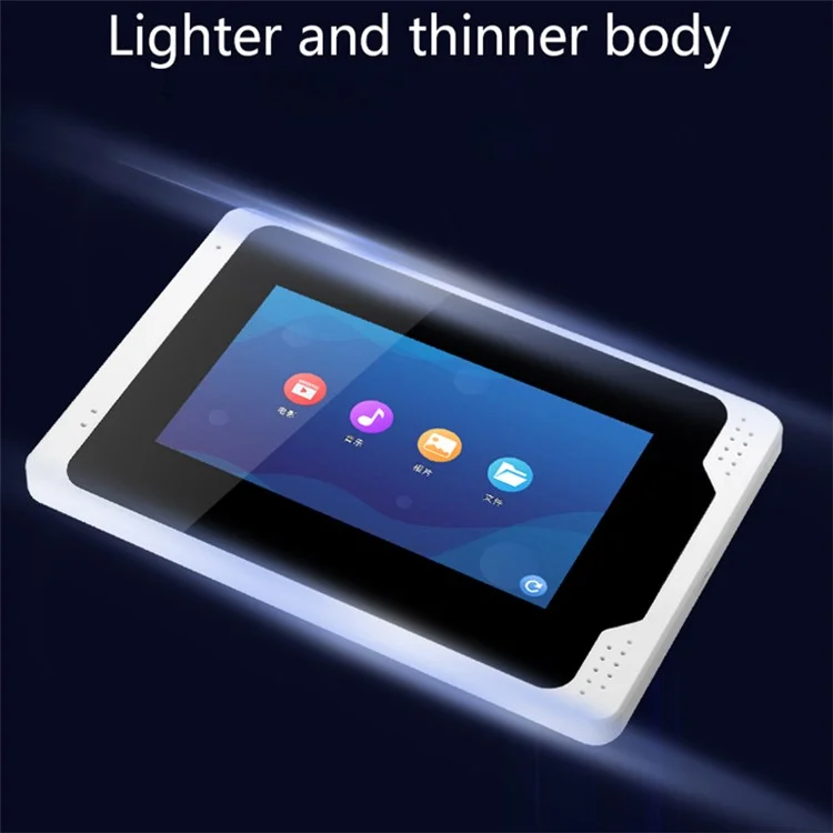 701FD11 1 Indoor Monitor + 1 Doorbell 1080P Camera Password Machine, EU Plug