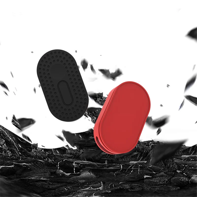 Étui en silicone pour Samsung Galaxy SmartTag2, accessoire de localisation compatible Bluetooth avec couvercle adhésif - Vert assorti