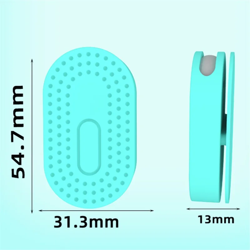 Étui en silicone pour Samsung Galaxy SmartTag2, accessoire de localisation compatible Bluetooth avec couvercle adhésif - Vert assorti