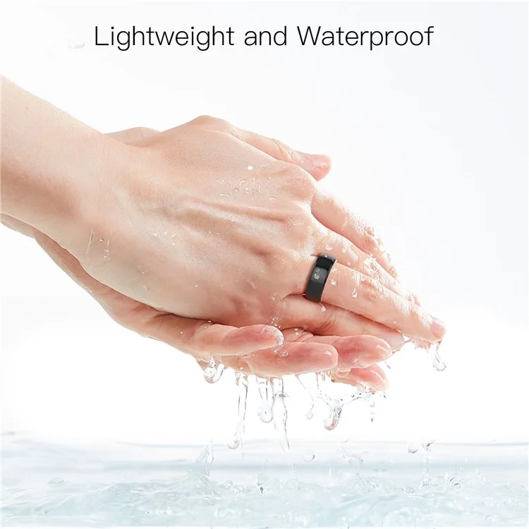 JAKCOM R5 Smart Ring IC / ID / NFC Reader 2 Health Stones Multi-Function Ring - M