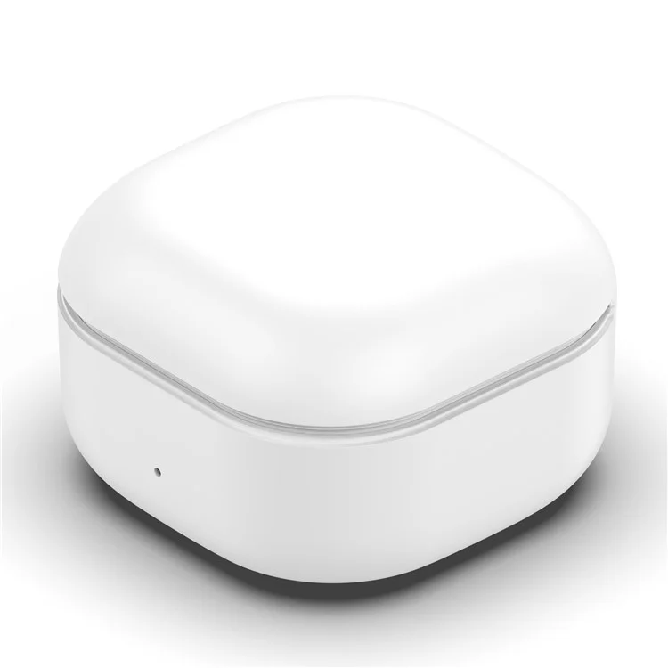 Pour Samsung Galaxy Buds fe SM-R400 Câble de Chargeur de Poubelle + Poubelle de Charge de Remplacement - Blanc