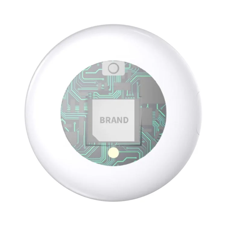 TX02 Wireless Key Finder Smart App Control Anti-Lost Posizione Tracker (con Trova la Mia Certificazione) - Bianco