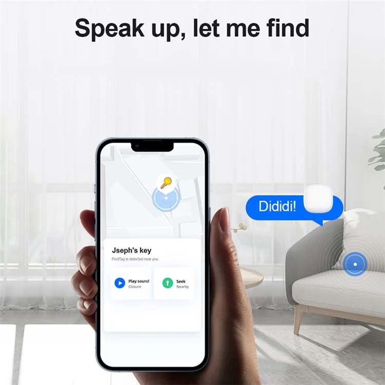 G6 Wireless Key Wallet Luggage Finder Smart Global Tracking Locator (with Find My Certification) - White