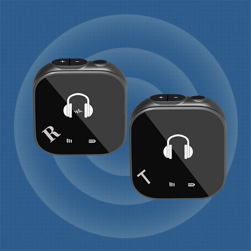 J2 5.8G Wireless Monitoring Headphone Set Receiver + Transmitter