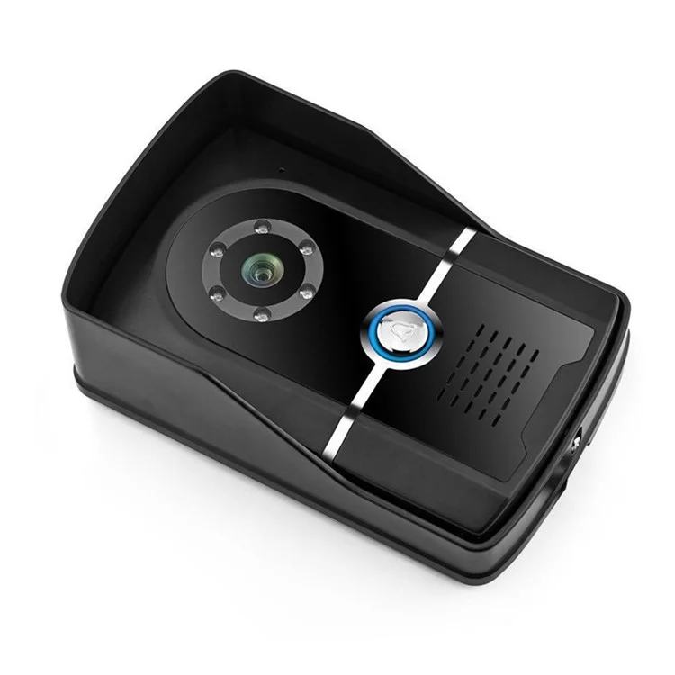 806FG11 7-inch Monitor Electronic Video Viewer Door Bell Night Vision Camera Smart Doorbell, US Plug