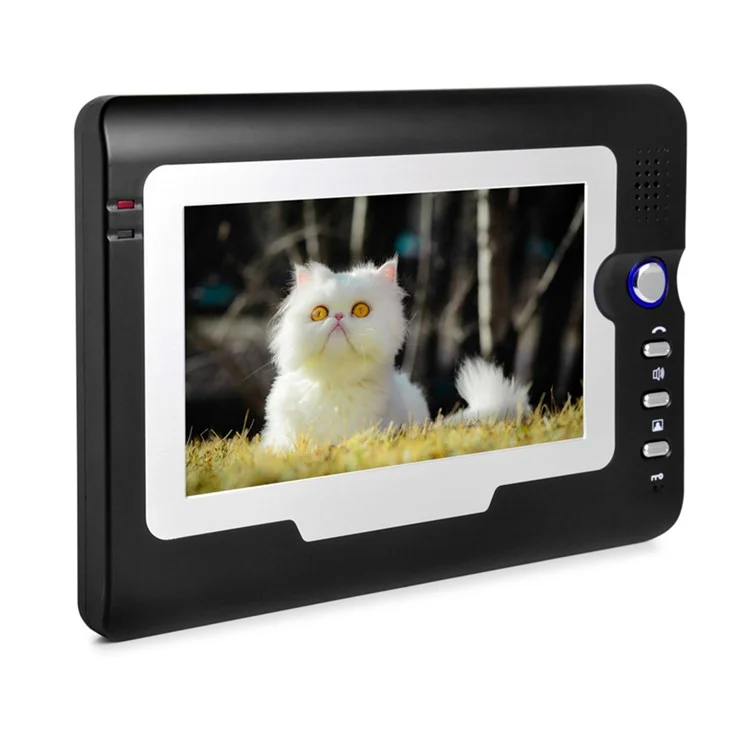 810FC11 7-inch Video Viewer Door Bell Camera Home Security Smart Doorbell, US Plug
