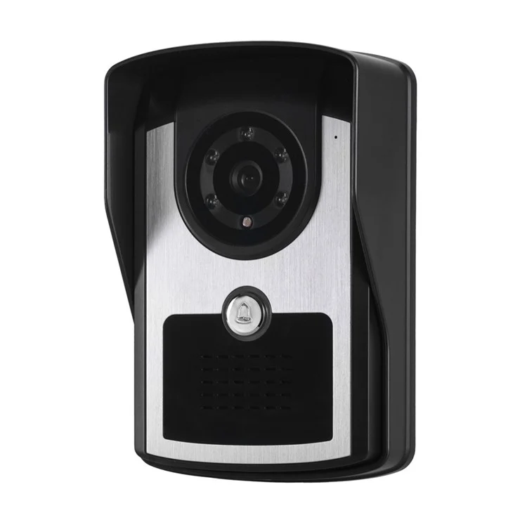 810FC11 7-Zoll-Video-Türsprechanlage mit Nachtsichtkamera, Heimsicherheit, intelligenter Türklingel, EU-Stecker