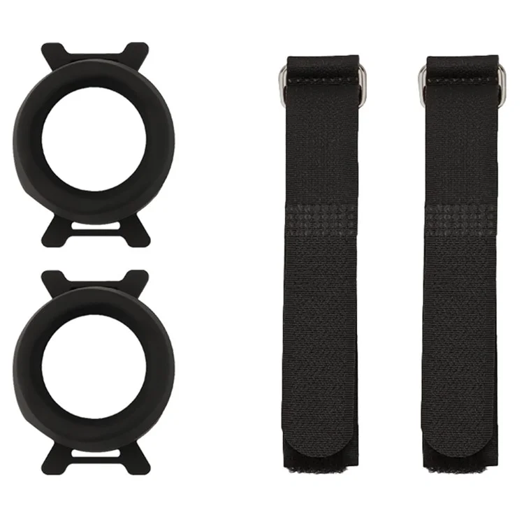 1 Pair Support Stand Case for JBL Flip Essential 2 Portable Bluetooth-compatible Speaker Silicone Sleeve Cover - Black