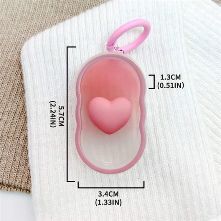 Pour Samsung Galaxy SmartTag2 Étui TPU Bluetooth Tracker Cover avec Boucle d'Anneau - Nœud Papillon Vert+Anneau Vert