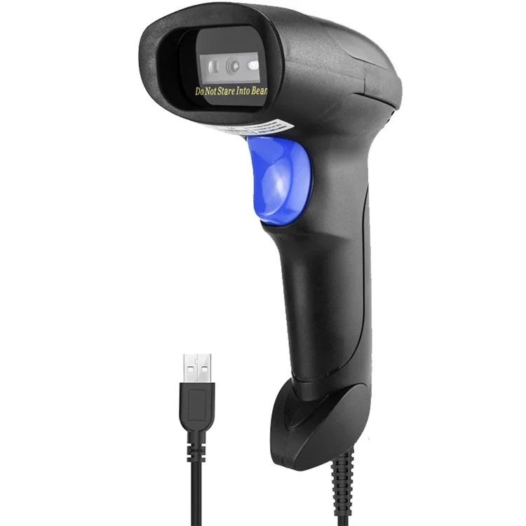 NETUM L5 Leitora de Código de Barras USB Portátil com Fio QR para Varejo, Armazém