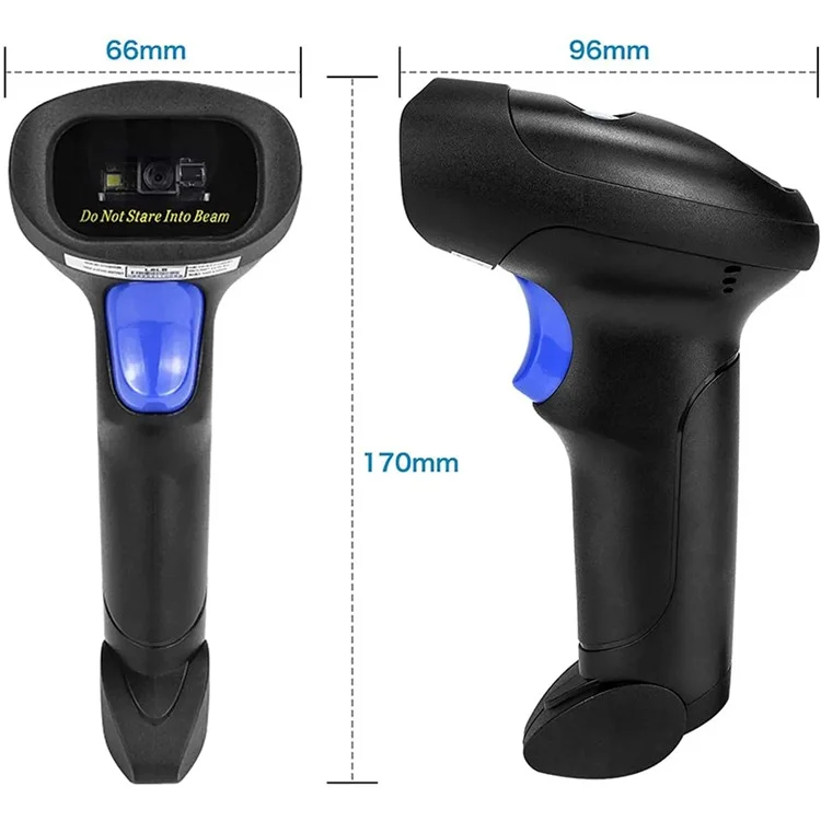 NETUM L5 Leitora de Código de Barras USB Portátil com Fio QR para Varejo, Armazém
