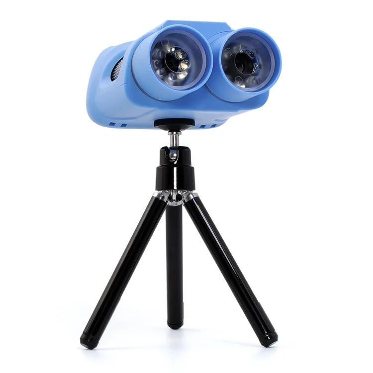 ANDONSTAR AD122 Kids Microscope Telescope 2 inch Digital Camera Handheld Microscope Binoculars - Blue