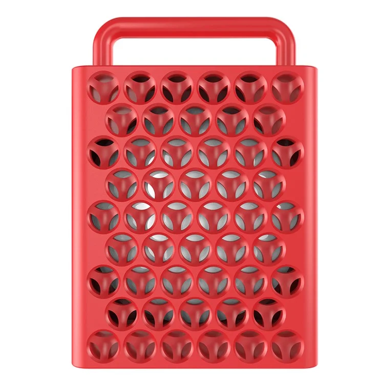 Per AirTag PC Portachiavi Custodia Vite Copertura completa Tracker GPS per bambini, anziani, animali domestici - Rosso