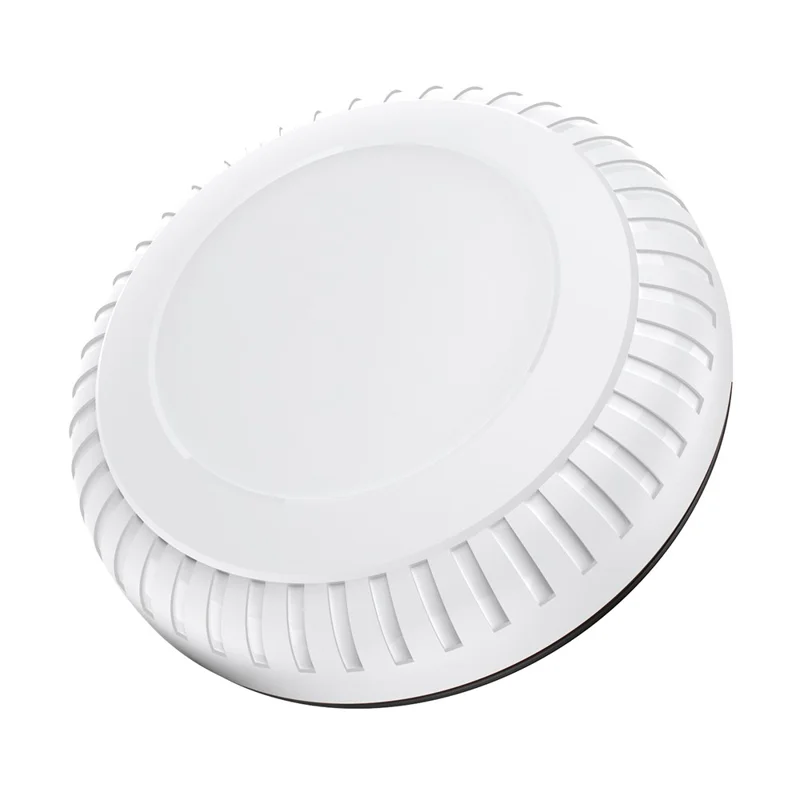 For AirTag Holder Case with Adhesive Sticker TPU+PC Protective Tracker Finder Cover - White