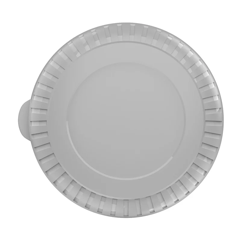 For AirTag Holder Case with Adhesive Sticker TPU+PC Protective Tracker Finder Cover - Grey