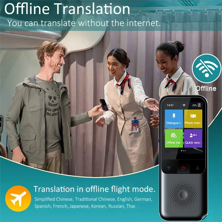 T11 T11 Wifi Voice Photo Translation Tool Instant Translator Soporte 134 Idiomas