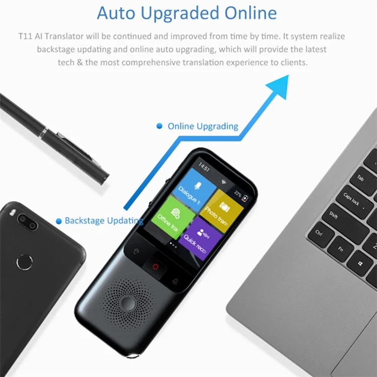 T11 wi -fi Voice Photo Tradução Ferramenta Instantadora Suporte 134 Languages