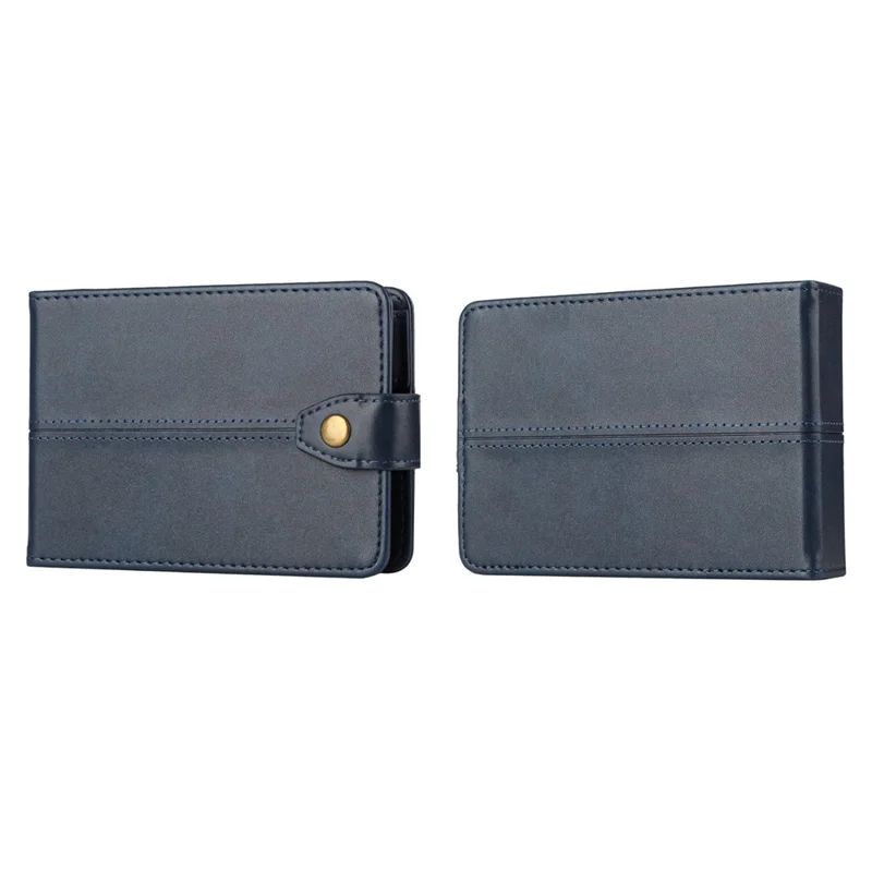 For IQOS Iluma One / Multi Protective Case E-Cigarette Holder Storage Bag - Navy Blue