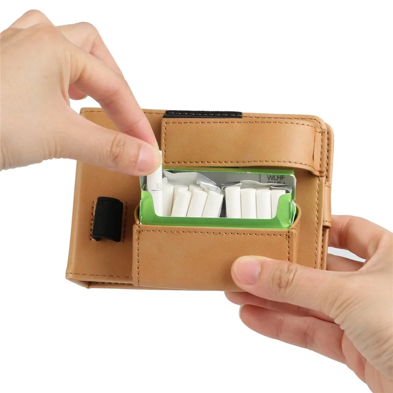 For IQOS Iluma One / Multi Protective Case E-Cigarette Holder Storage Bag - Navy Blue