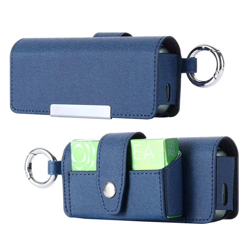For IQOS Iluma Prime Protective E-Cigarette Case Storage Bag Portable Pocket - Sapphire