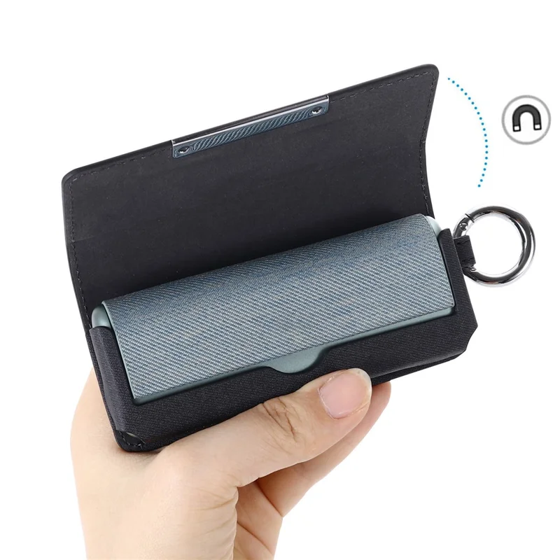 For IQOS Iluma Prime Protective E-Cigarette Case Storage Bag Portable Pocket - Sapphire