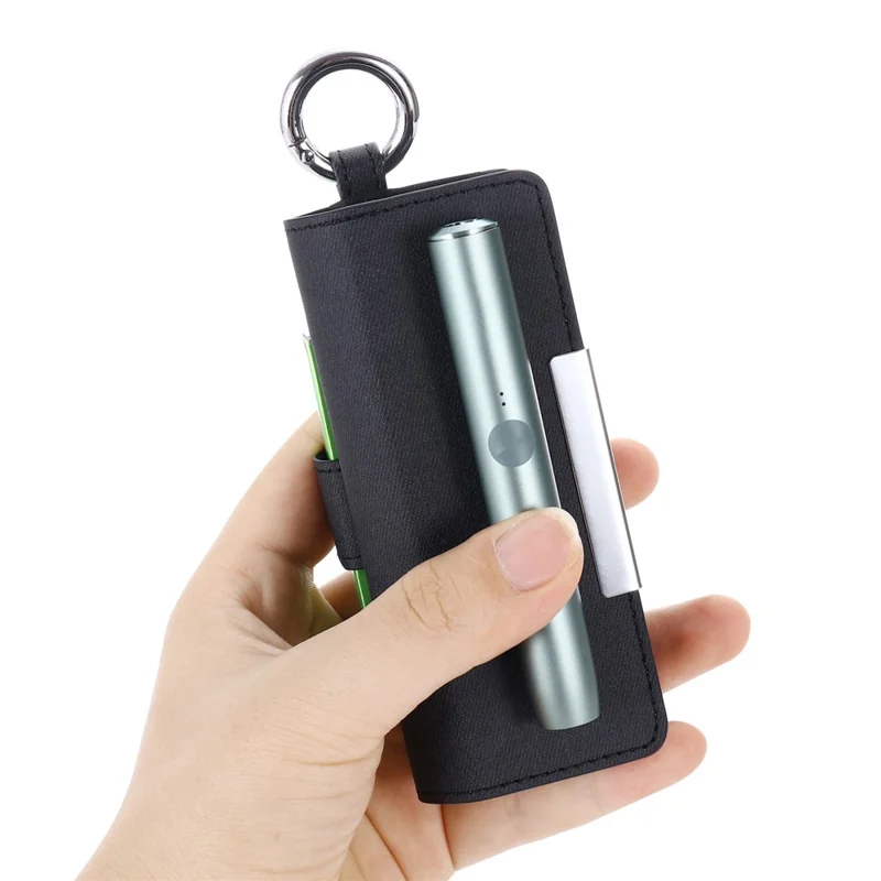 For IQOS Iluma Prime Protective E-Cigarette Case Storage Bag Portable Pocket - Sapphire