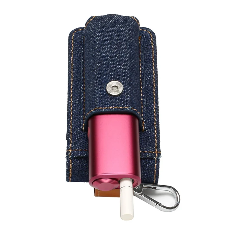 E-Cigarette Case for IQOS Iluma One / Multi , Storage Bag Shockproof Protective Cover - Denim Baby Blue