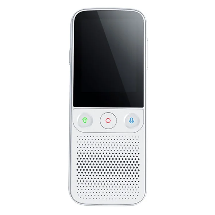 T10 PRO Smart Voice Translator Real-Time Translator with 14 Languages Offline Photo Translation Device - White