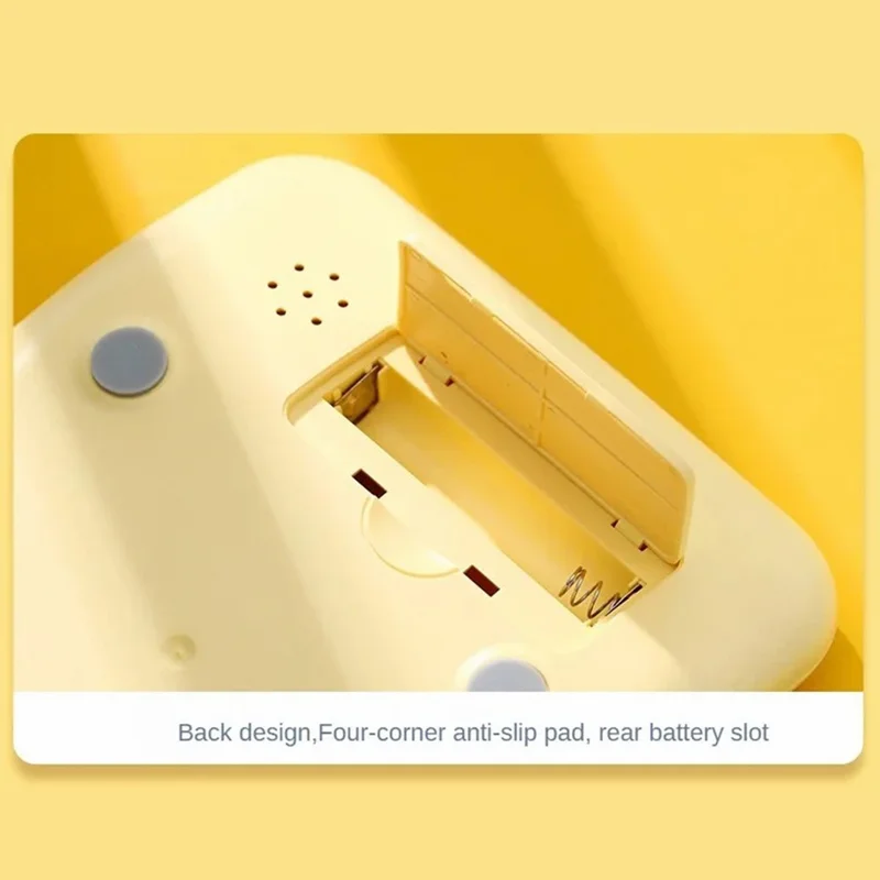 817MAX Mechanical Keyboard Calculator Portable LCD Display Calculator - White