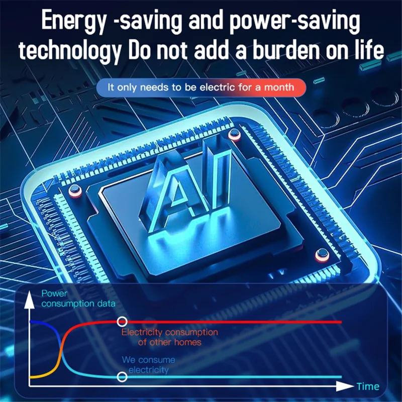 360-Degree High-Power Ultrasonic Pest Repeller with LED Light - Black  /  EU Plug