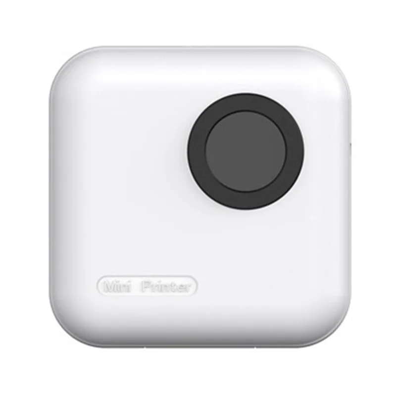 M2 Portable Wireless Thermal Photo Printer Pocket Label Maker, Standard Version - Black