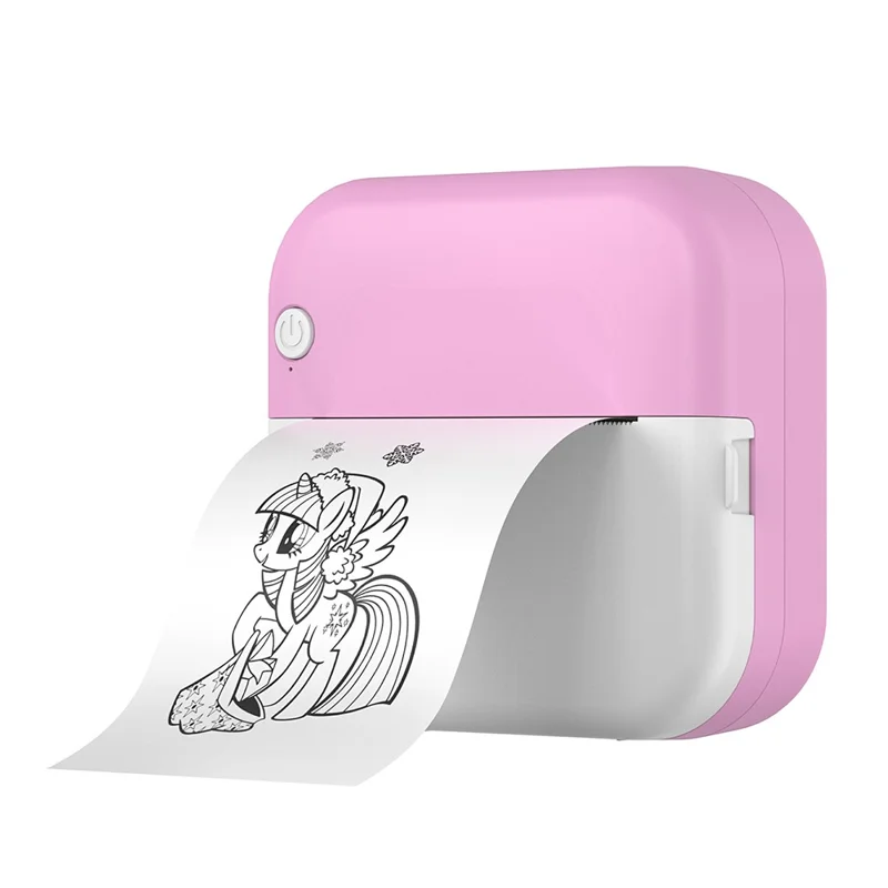 M3 Wireless Pocket Label Maker Portable Thermal Photo Printer, Standard Version - Pink
