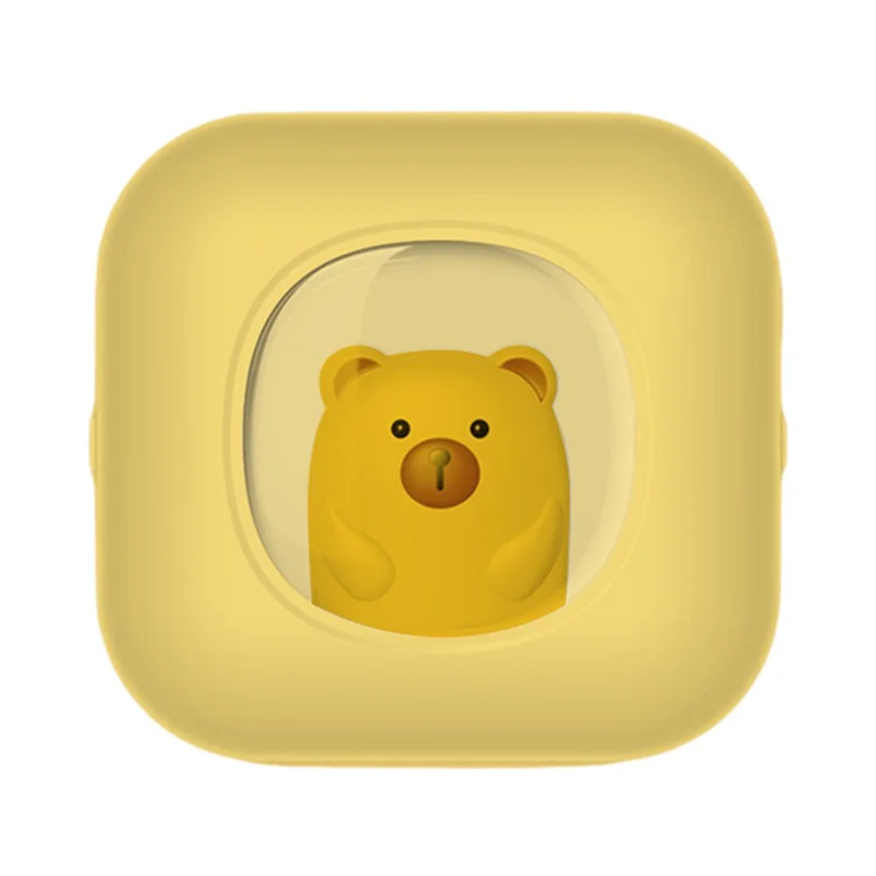 X7 Breathing Light Mini Portable Printer Wireless Thermal Photo Pocket Printer, Standard Version - Yellow