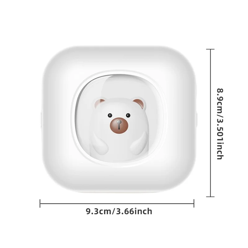 X7 Breathing Light Mini Portable Printer Wireless Thermal Photo Pocket Printer, Standard Version - Yellow