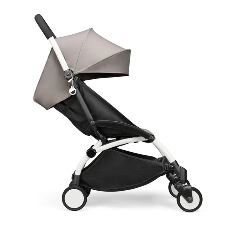 Protective Cover for AirTag Anti-lost Tracker ABS Anti-scratch Case with Strap - White