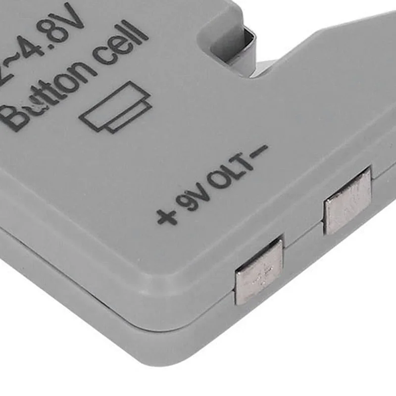 BT189 LCD Screen Battery Tester Universal Button Cell D N AA AAA 9V Battery Voltage Checker - Black
