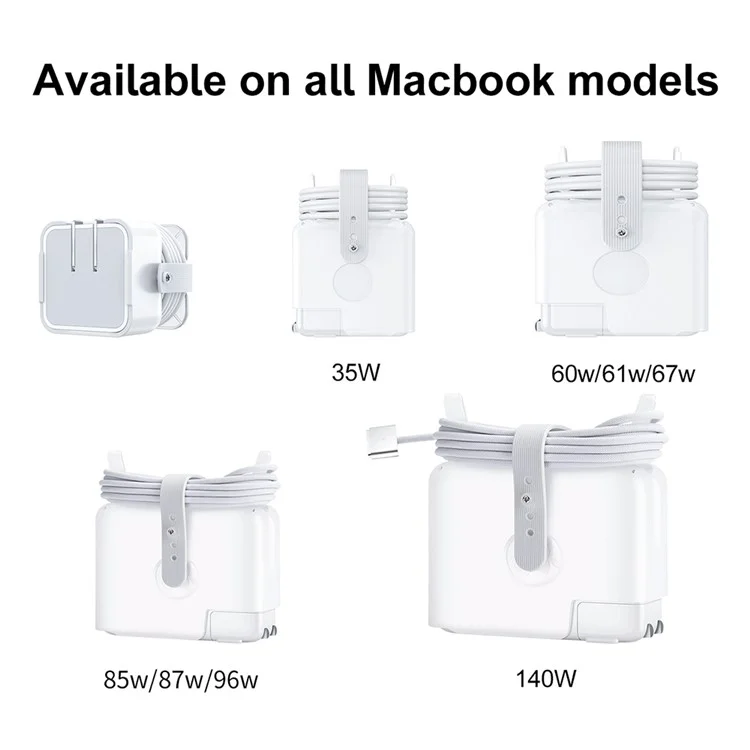 BENWIS MP-WSC For Apple Macbook 60W / 61W / 67W Charger Organizer Adapter Protective Cover