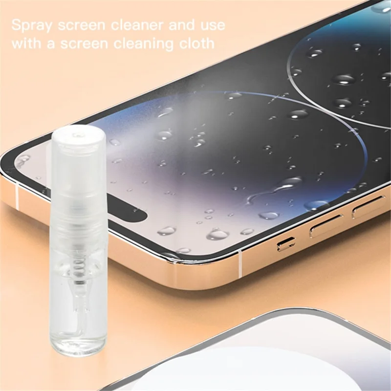 20-in-1 Laptop Screen Keyboard Cleaner Kit Multifunctional Electronics Device Cleaning Tool - Black