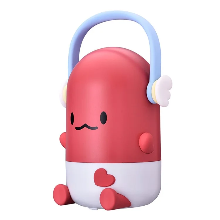 ICARER FAMILY IF-PI001 Cartoon Pipi Night Light 3 Brightness Adjustable Desk Lamp - Red