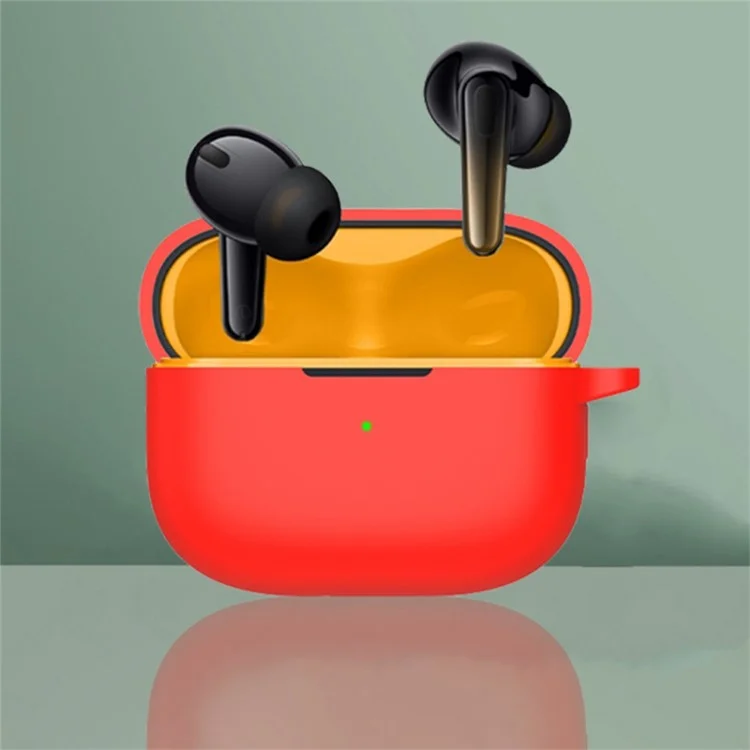 For vivo iQOO TWS 2 Bluetooth-compatible Earphone Charging Case Drop-proof Case Soft Silicone Cover - Green