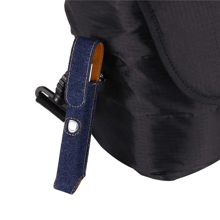ONE-001 For Ploom TECH+ Protective Sleeve PU Leather / Denim E-cigarette Cover - Sapphire