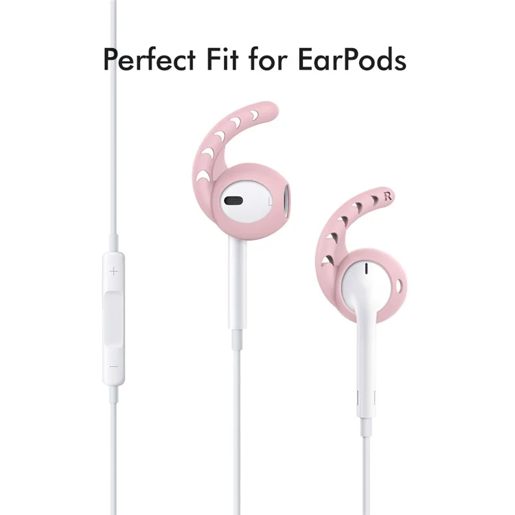 AHASTYLE PT14 per Apple AirPods con custodia di ricarica (2016) / (2019) / AirPods con custodia di ricarica wireless (2019) 3 paia di cappucci per orecchie con gancio - Rosa