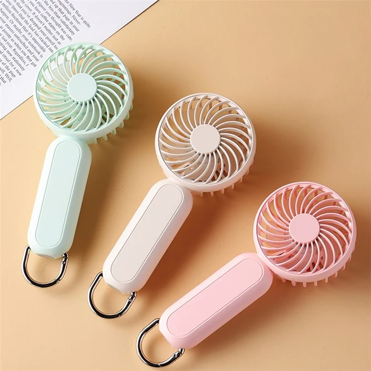 A217 Portable Handheld 5W Fan Rechargeable Fan Mini Summer Cooler - White
