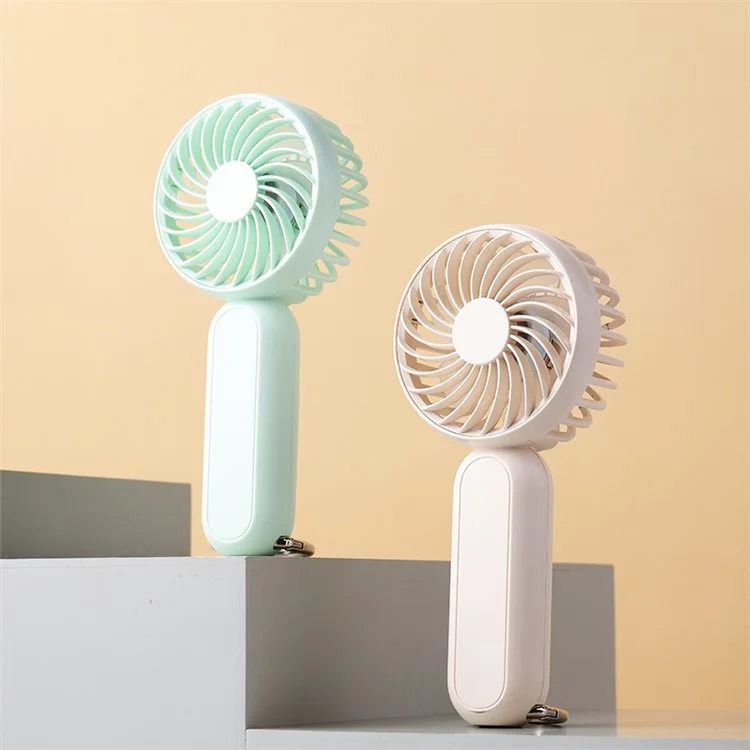 A217 Portable Handheld 5W Fan Rechargeable Fan Mini Summer Cooler - White