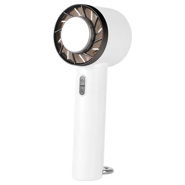 WX-625 Portable Mini Summer Fan Cold Compress Function Handheld Cooling Fan - White