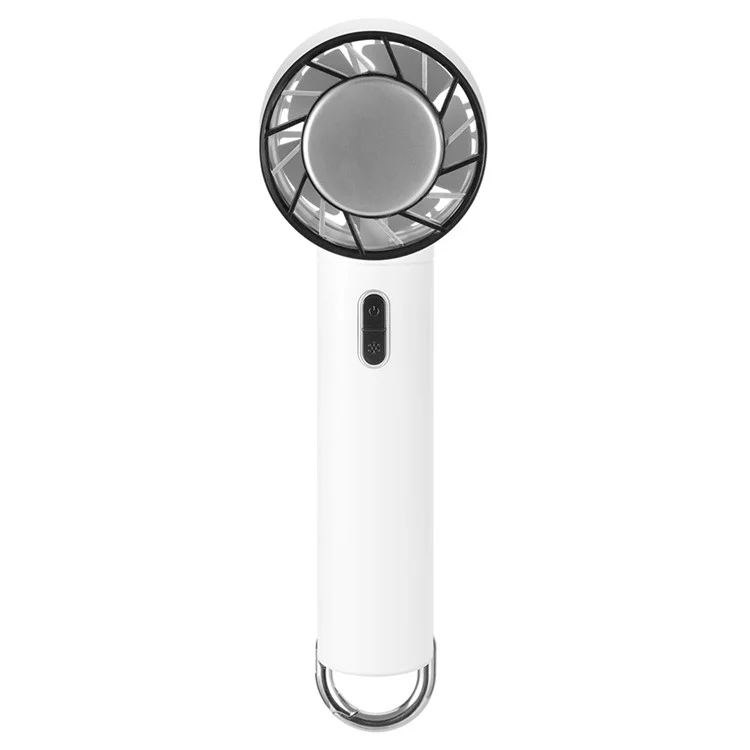WX-625 Portable Mini Summer Fan Cold Compress Function Handheld Cooling Fan - White