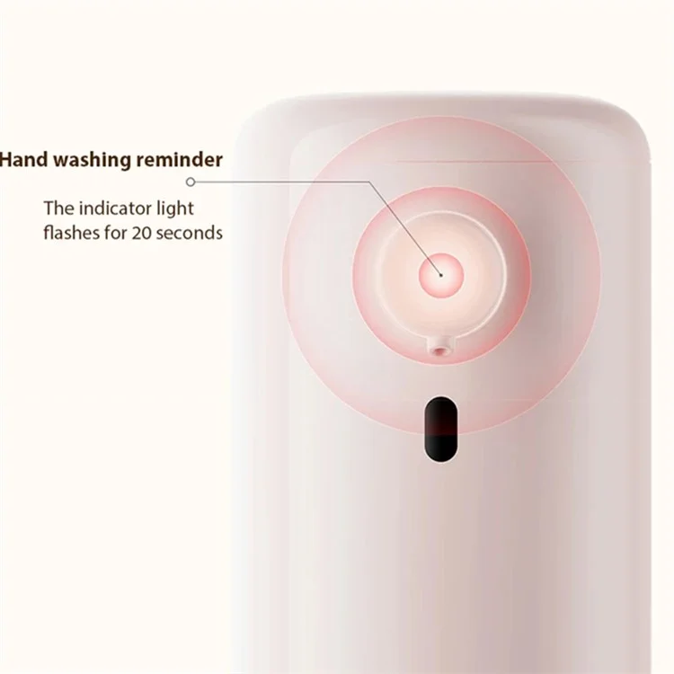 XIAOMI MIJIA MJXSJO6XW Dispensador de jabón de manos automático con sensor infrarrojo y capacidad de 320 ml - Rosa